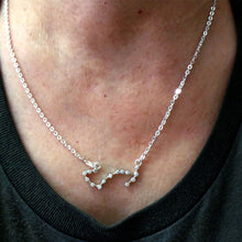 Load image into Gallery viewer, Scorpio Constellation October Necklace
