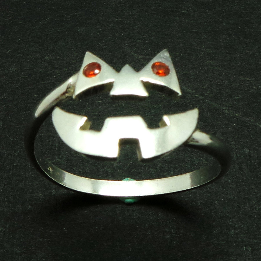Silver Pumpkin Ring