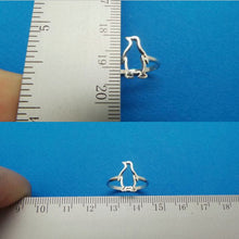 Load image into Gallery viewer, 925 Silver Penguin Ring
