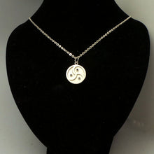 Load image into Gallery viewer, Silver BDSM Symbol Necklace
