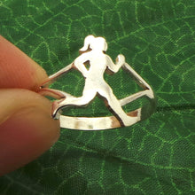 Load image into Gallery viewer, Silver Women Running Ring
