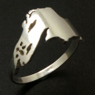 Stering Silver Lake Superior Ring
