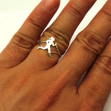Load image into Gallery viewer, Silver Women Running Ring
