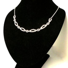 Load image into Gallery viewer, Silver Helix DNA Necklace
