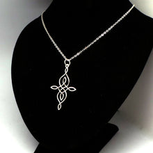 Load image into Gallery viewer, Silver Celtic Knot Necklace Pendant
