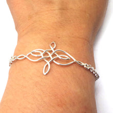 Load image into Gallery viewer, Sterling Silver Celtic Knot Bracelet
